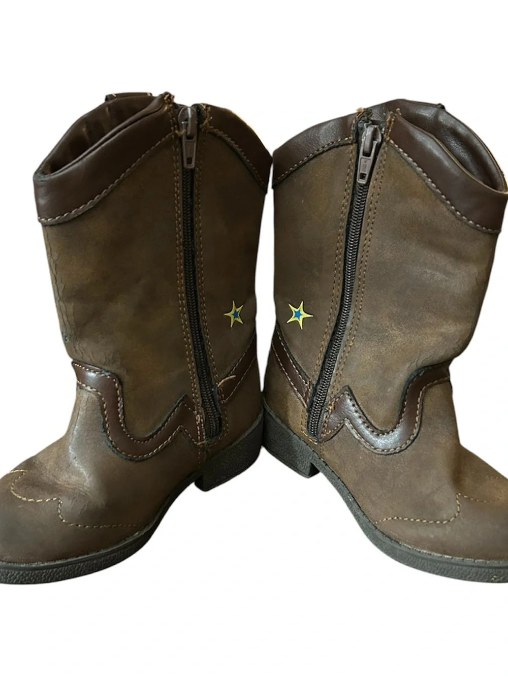 Disney Toy Story 4 Woody Bullseye Cowboy Boots Brown Kids Soze 4 Western
